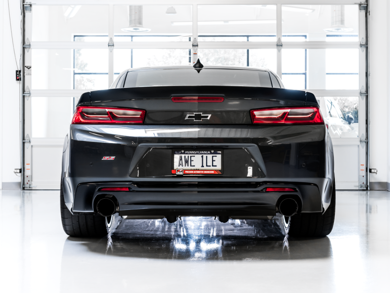 AWE Tuning 16-19 Chevrolet Camaro SS Axle-back Exhaust - Touring Edition (Diamond Black Tips)-thumbmail-5
