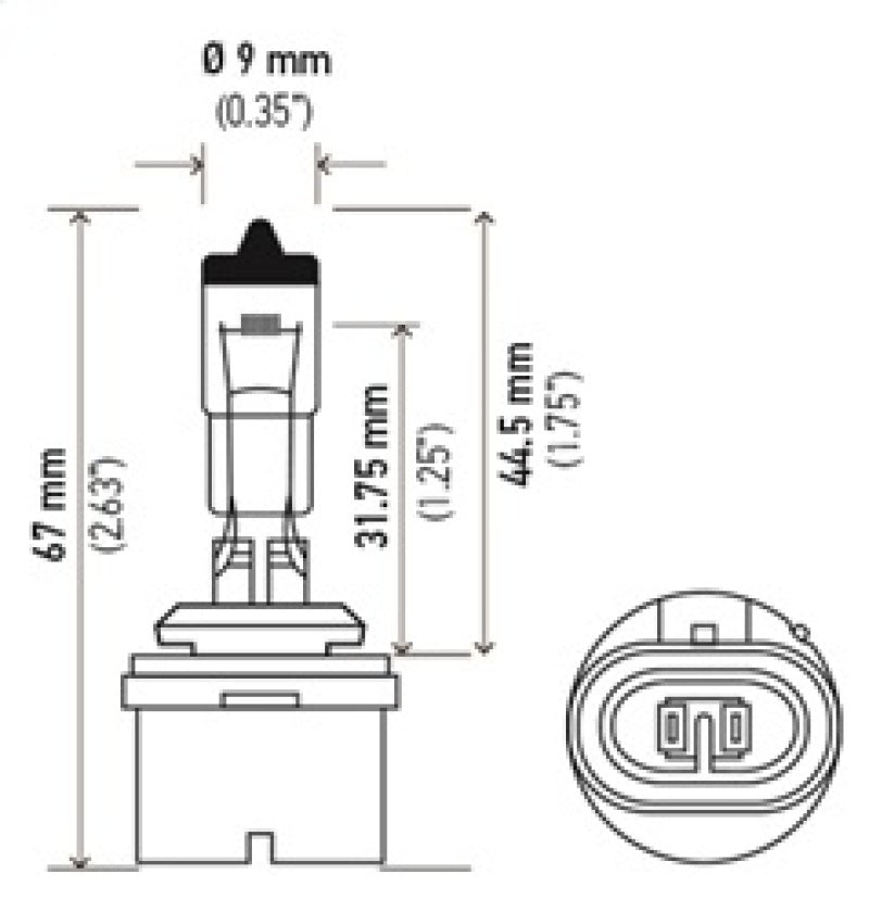 Hella Optilux 880 12V Xenon Yellow XY Bulb-thumbmail-20