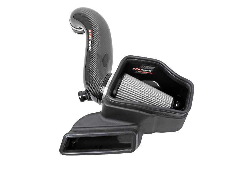 aFe 15-19 VW Golf R (MKVII) L4-2.0L (t) Track Series Carbon Fiber Intake System w/ Pro DRY S Filter-thumbmail-7