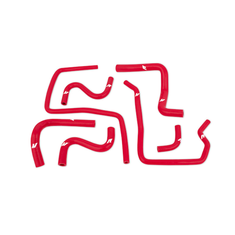 Mishimoto 04-07 Subaru STI / 06-07 WRX Red Silicone Ancillary Hoses-thumbmail-2