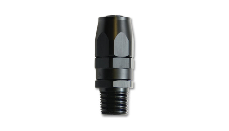 Vibrant -12AN Male NPT Straight Hose End Fitting - 1/2 NPT-thumbmail-2