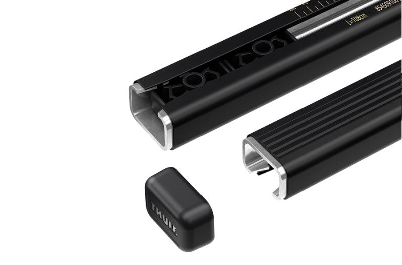 Thule SquareBar 150 Load Bars for Evo Roof Rack System (2 Pack / 60in.) - Black-thumbmail-6