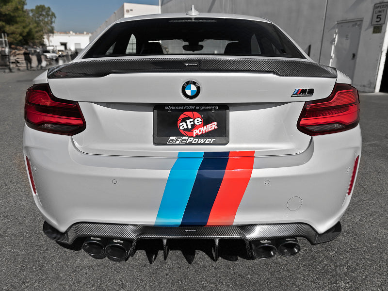 aFe MACHForce XP Exhausts Cat-Back SS 19-21 BMW M2 Competition L6-3.0L w/Black Tips-thumbmail-3