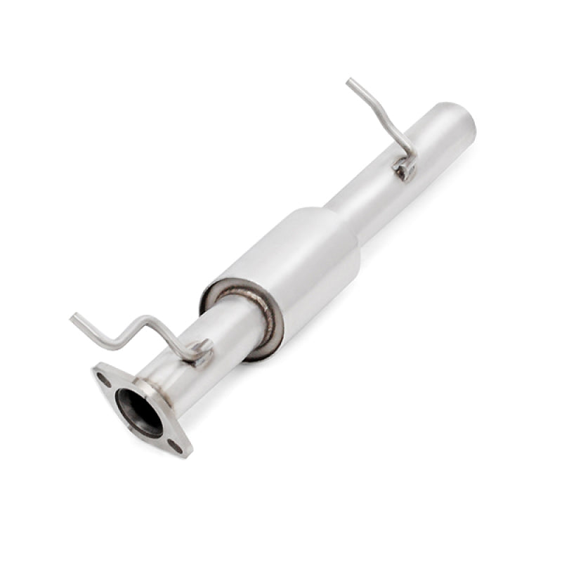 Mishimoto 14-16 Ford Fiesta ST 1.6L 2.5in Stainless Steel Resonated Cat-Back Exhaust w/ Black Tips-thumbmail-6