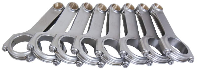 Eagle Chevy 305/350/LT1 /Ford 351 Forged 4340 H-Beam Connecting Rods w/ 7/16in ARP2000 (Set of 8)-thumbmail-1