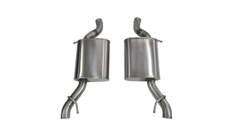 Corsa Sport Axle-Back Exhaust Dual Rear Polished Outlet 2014 Cadillac CTS Vsport 3.6L V6 Automatic-thumbmail-1