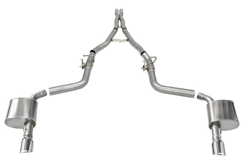 Corsa 15-21 Charger SRT/Hellcat/Redeye 2.75in Valved Catback Dual Rear Exit w/ Single 4.5in Pol Tips-thumbmail-5