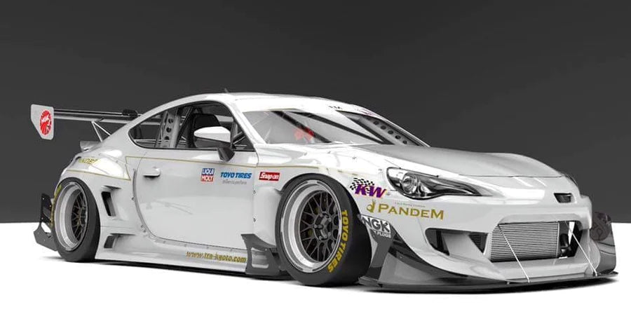 GReddy 2012+ Scion FR-S Pandem Wide Body V3.5 Rear Canards-thumbmail-3
