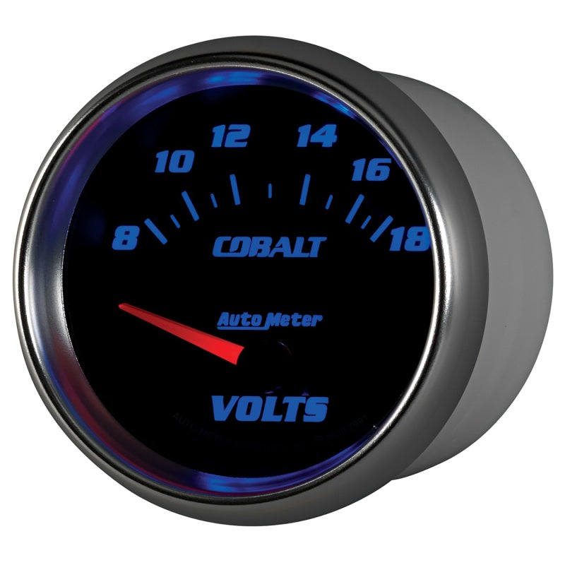 AutoMeter Gauge Voltmeter 2-5/8in. 18V Electric Cobalt-thumbmail-4