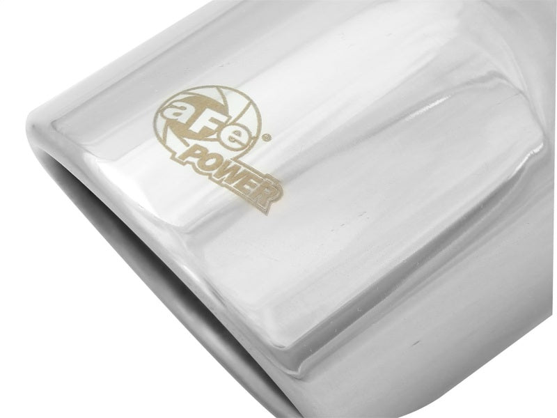 aFe MACH Force-Xp 2.5in Inlet x 3-1/2in Outlet x 6in Length 2.5in 304 Stainless Steel Exhaust Tip-thumbmail-3