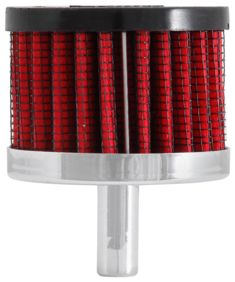 K&N Steel Base Crankcase Vent Filter 0.375in Vent OD x 2in OD x 1.5in Height-thumbmail-12