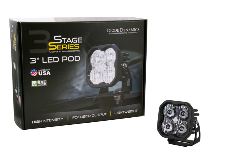 Diode Dynamics SS3 Sport ABL - White SAE Fog Standard (Single)-thumbmail-7