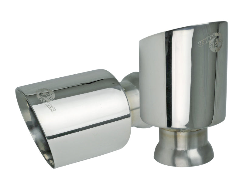 aFe MACH Force-XP 4-1/2in Polished OE Replacement Exhaust Tips - 15-19 Dodge Charger/Hellcat-thumbmail-1