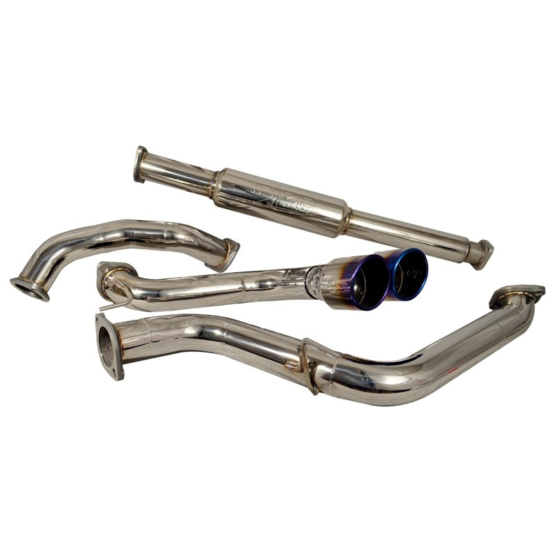Injen 13--19 Ford Focus ST 2.0L (t) 3.00in Cat-Back Stainless Steel Exhaust System w/Titanium Tip-thumbmail-1