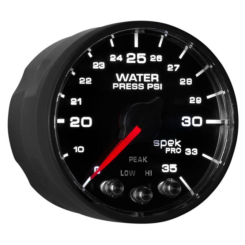 Autometer Spek-Pro - Nascar 2-1/16in Water Press 0- 35 psi Bfb Sp-thumbmail-3