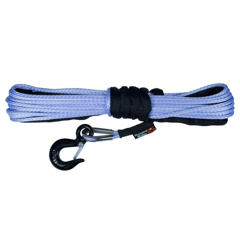 Rugged Ridge Synthetic Winch Line Blue 1/4in X 50 feet-thumbmail-2