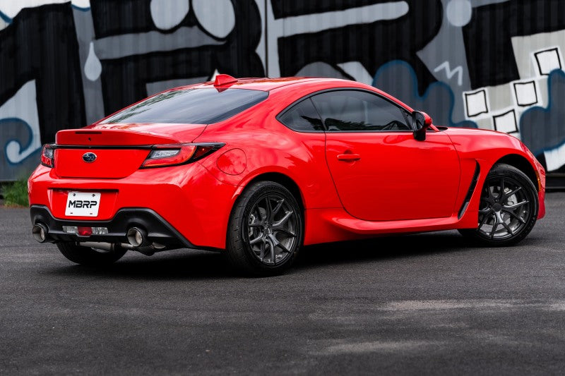 MBRP 13-16 Subaru BRZ 2.0L/ 2.4L 3in Dual Split Rear Cat Back w/CF Tips- T304-thumbmail-4