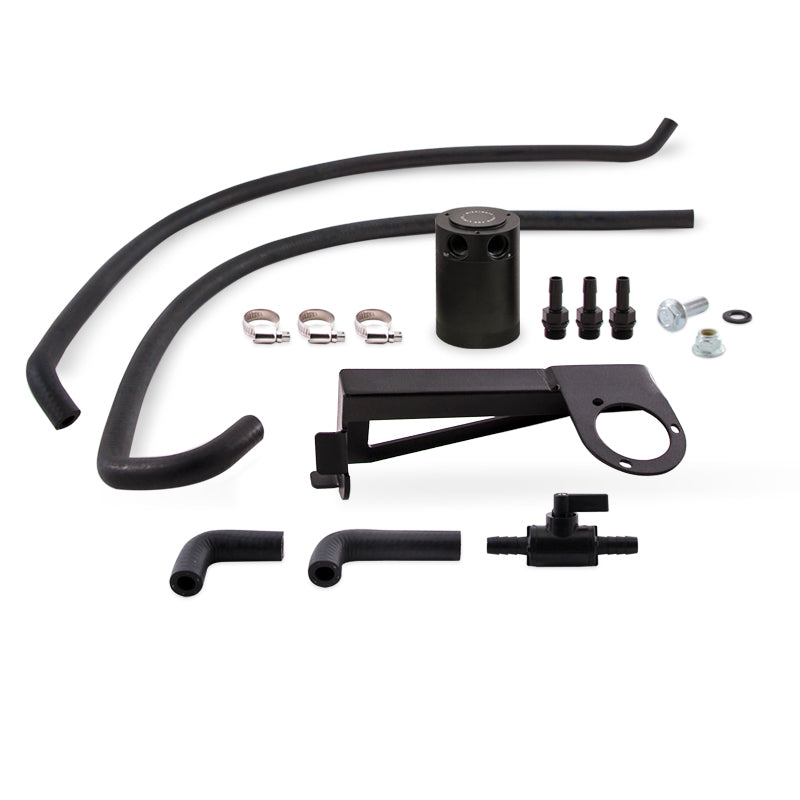 Mishimoto 2016+ Ford Focus RS Baffled Oil Catch Can Kit - Black-thumbmail-1
