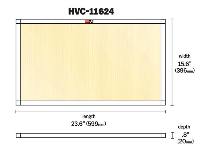 K&N HVAC Filter - 16 x 24 x 1-thumbmail-10