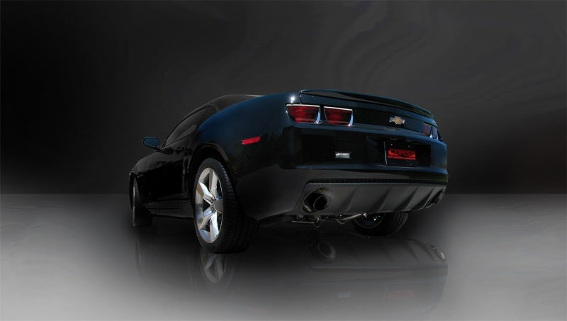 Corsa 10-13 Chevrolet Camaro Coupe/Convertible RS 3.6L V6 Black Sport Cat-Back + XO Exhaust-thumbmail-3