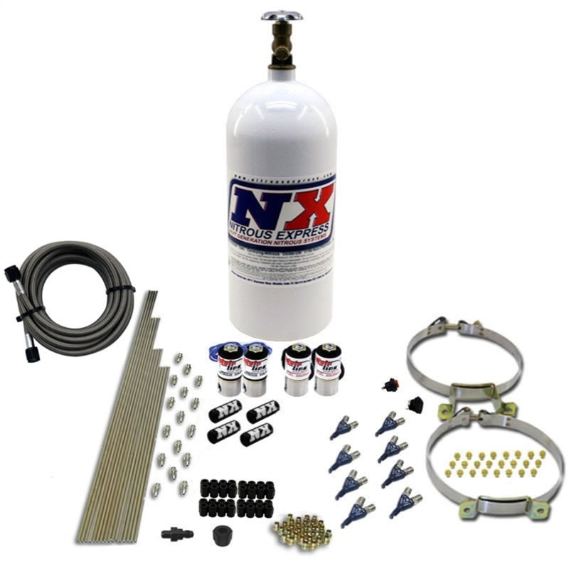 Nitrous Express Mainline Direct Port Low Press Nitrous Kit w/10lb Bottle-thumbmail-2