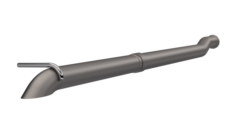 QTP 2018+ Jeep Wrangler JL 304SS Eliminator Cat-Back Crawler Exhaust w/Turn Down Exit-thumbmail-3