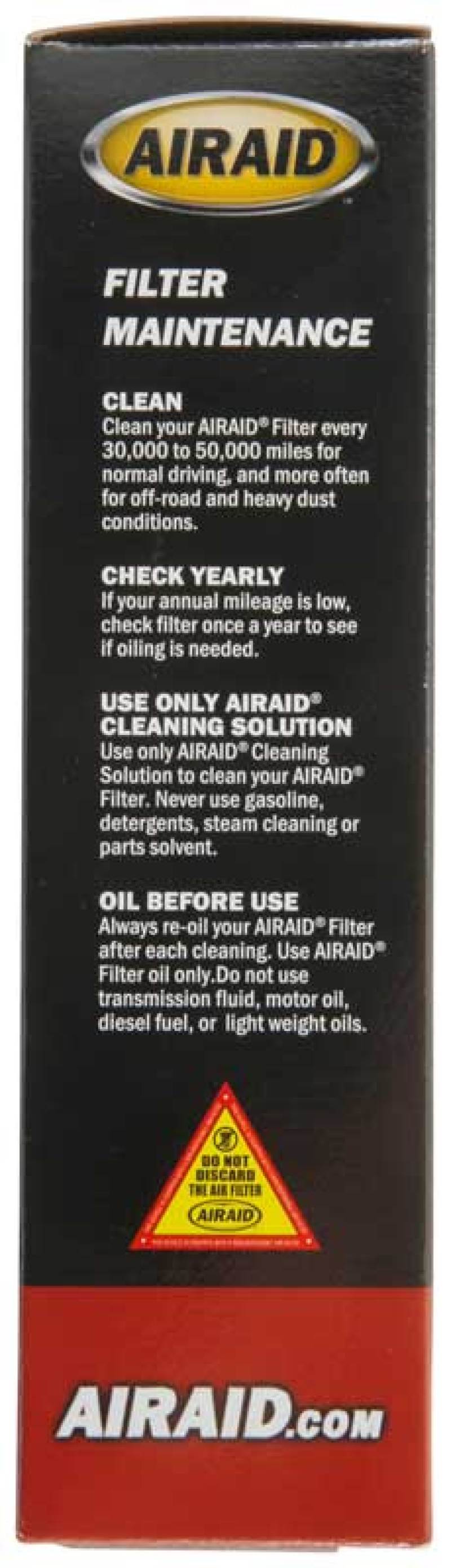 Airaid Renew Kit - 12oz Cleaner / 8oz Squeeze Oil-thumbmail-20