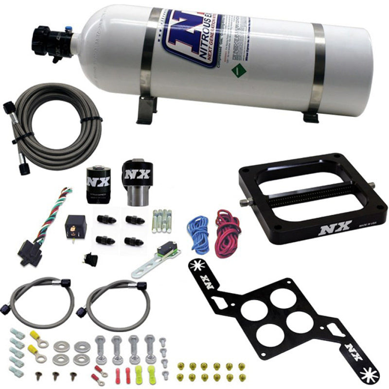 Nitrous Express Dom/Gasoline (RNC) Nitrous Kit w/15lb Bottle-thumbmail-2