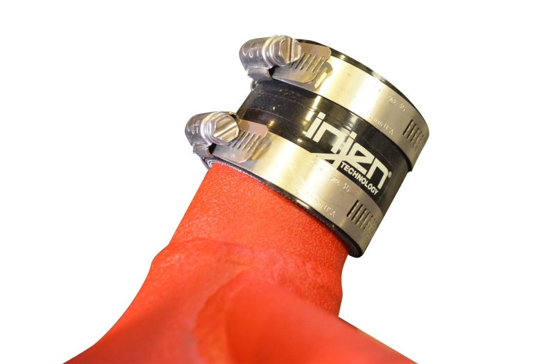 Injen 18-20 Kia Stinger 3.3L Twin Turbo Wrinkle Red Short Ram Air Intake-thumbmail-15