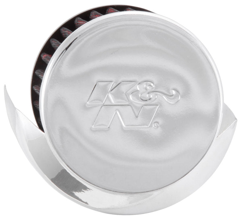 K&N 1.375in Flange ID x 3in OD x 2.5in Height Clamp On Crankcase Vent Filter-thumbmail-10