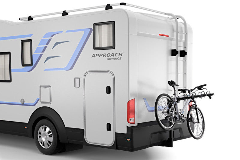 Thule Range - Hanging Hitch Bike Rack for RV/Travel Trailer (Up to 4 Bikes) - Black-thumbmail-10