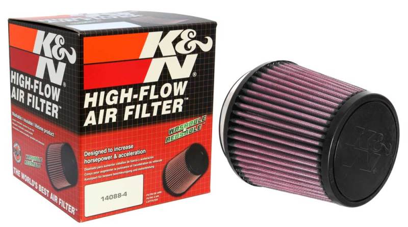 K&N Universal Air Filter 4in Flange / 5-3/8 in Base / 4-1/2in Top / 5in Height-thumbmail-4