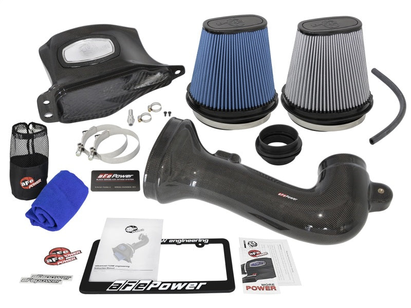 aFe Momentum Carbon Fiber Cold Air Intake System PDS/P5R 15-16 Chevrolet Corvette Z06 V8-6.2L-thumbmail-15