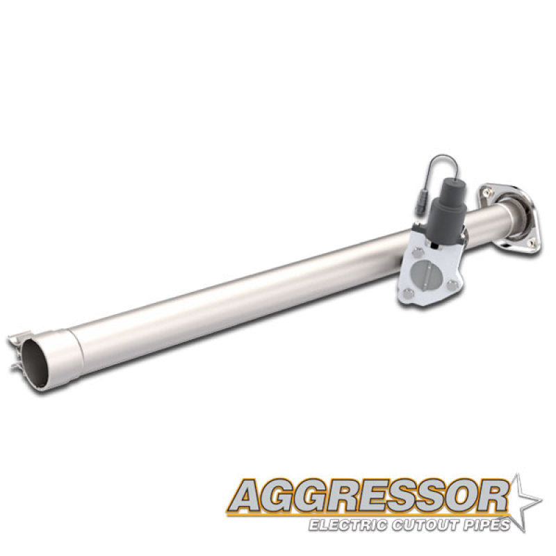 QTP 15-18 Ford F-150 CC/EC Standard Bed 2.5in 304SS Aggressor Cutout Mid Pipe-thumbmail-2