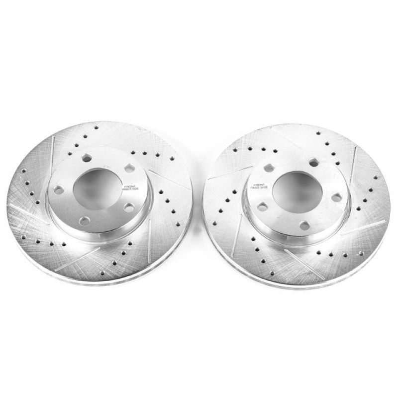 Power Stop 04-13 Mazda 3 Front Evolution Drilled & Slotted Rotors - Pair-thumbmail-2
