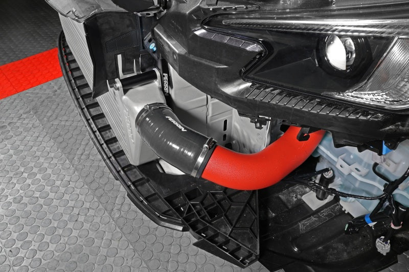 Perrin 22-23 Subaru WRX Front Mount Intercooler Kit (Red Tubes & Silver Core)-thumbmail-21