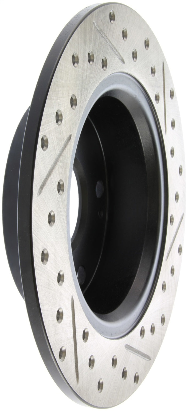 StopTech 04-08 Acura TSX / 03-07 Honda Accord SportStop Slotted & Drilled Right Rear Rotor-thumbmail-6