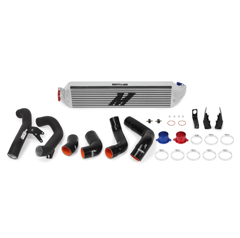 Mishimoto 2016+ Honda Civic 1.5T / 2017+ Honda Civic Si Silver Intercooler Kit w/Black Pipes-thumbmail-4
