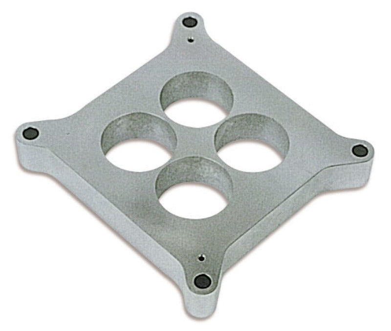 Moroso 4150/4160 Carburetor Spacer - 4 Hole Plenum - 1in - Billet Aluminum-thumbmail-1