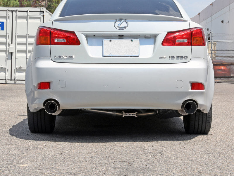 aFe POWER Takeda 06-13 Lexus IS250/IS350 SS Axle-Back Exhaust w/ Polished Tips-thumbmail-4