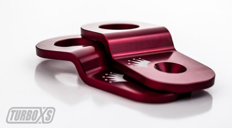 Turbo XS 15-16 Subaru WRX/STI Billet Aluminum Radiator Stay - Red-thumbmail-5