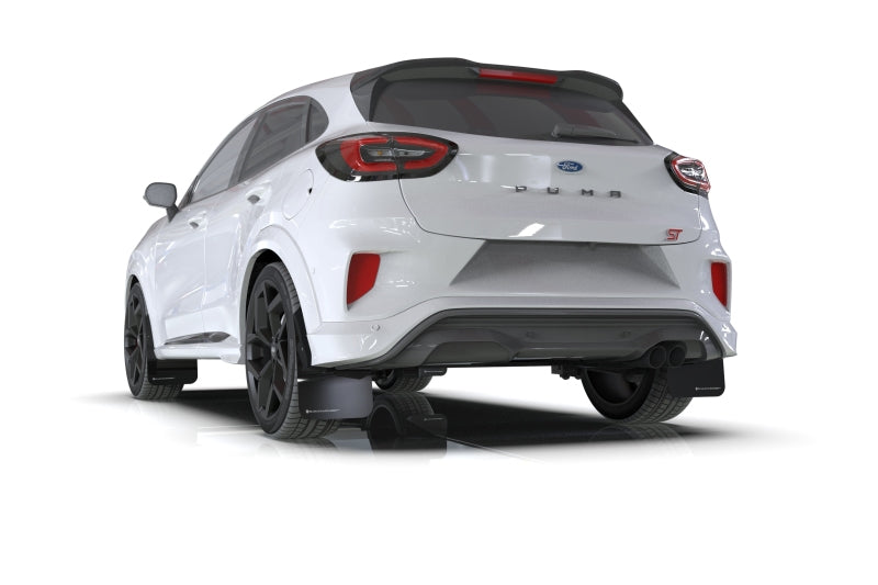 Rally Armor 20-22 Ford Puma ST Black Mud Flap w/ Blue Logo-thumbmail-4