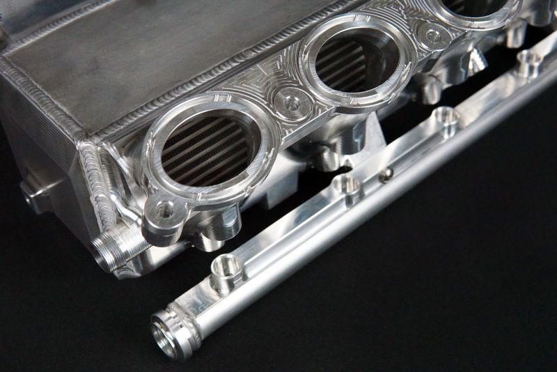 CSF Toyota A90/A91 Supra/ BMW G-Series B58 Charge-Air Cooler Manifold- Machined Billet Aluminum-thumbmail-8