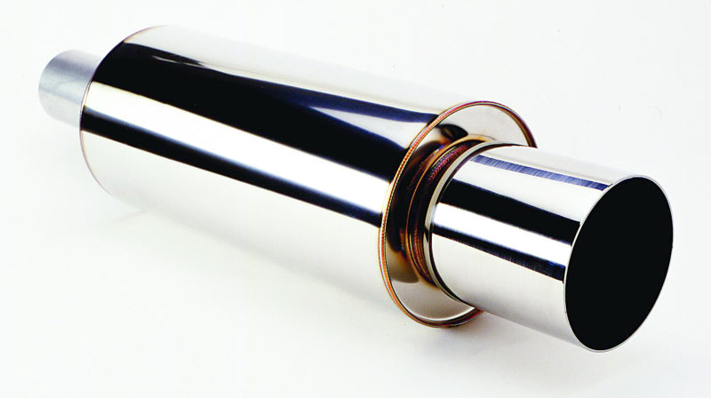 HKS Universal SS Hi-Power Muffler (120mm tip / 75mm piping)-thumbmail-2