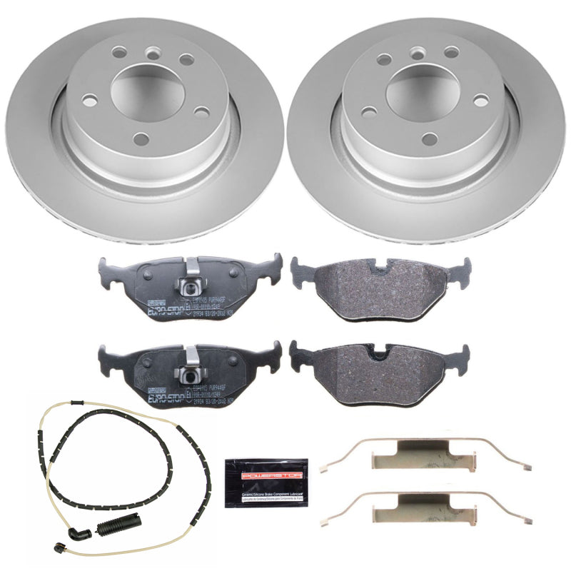 Power Stop 03-08 BMW Z4 Rear Euro-Stop Brake Kit-thumbmail-2