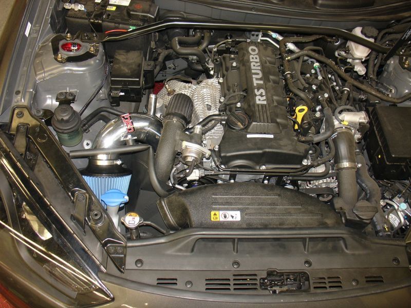 Injen 13-14 Hyundai Genesis Coupe 2.0L 4cyl Turbo GDI Polished Short Ram Intake w/ Heat Shield-thumbmail-7