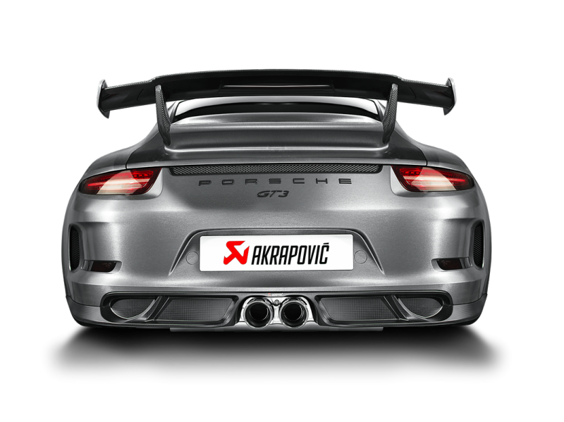 Akrapovic 14-17 Porsche 911 GT3 (991) Rear Carbon Fiber Diffuser - Matte-thumbmail-4