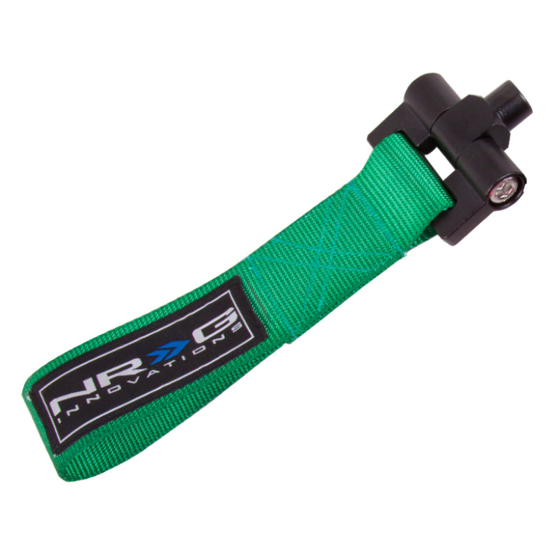 NRG Bolt-In Tow Strap Green - Scion Fr-S 2012+ / Subaru BRZ 2012+ (5000lb. Limit)-thumbmail-1