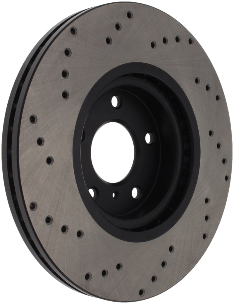 StopTech 08-09 Infiniti EX35 / 05-08 G35 / 09 G37 / 06-09 M35/M45 Drilled Right Front Rotor-thumbmail-1