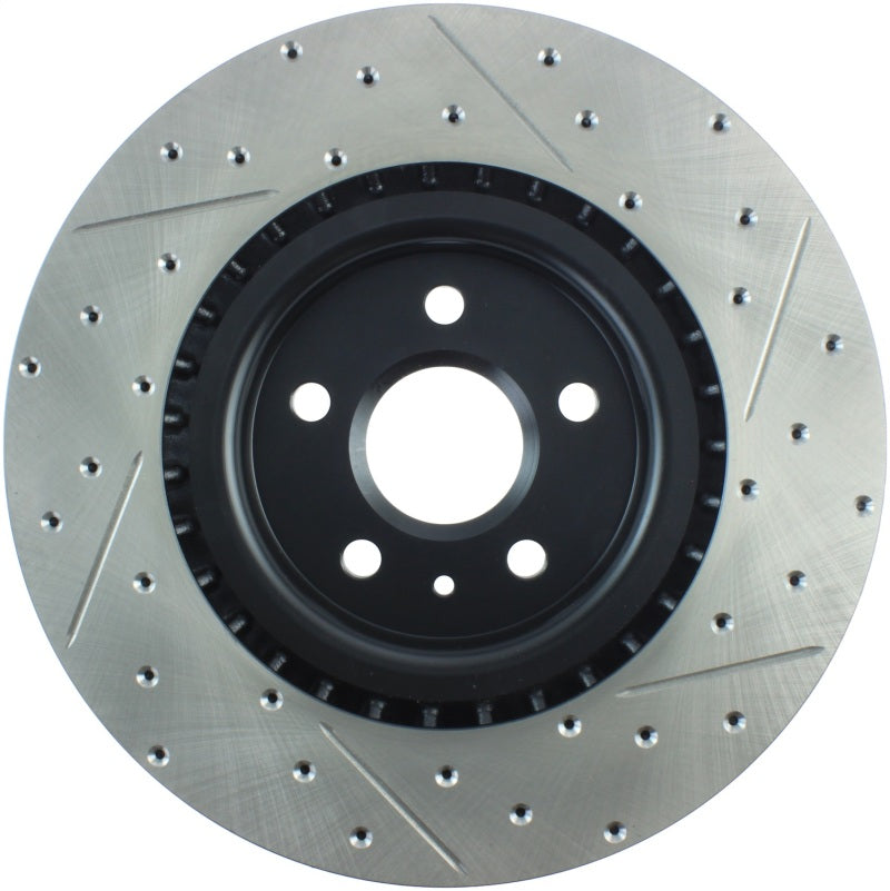 StopTech Slotted & Drilled Sport Brake Rotor-thumbmail-5